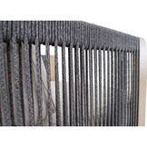 Lesli Living - Loungebank Sora - Zwart - 177x74x66cm