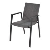 Lesli Living - Bistrostoel Fardau - Antraciet - 55,5x60x83cm