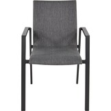 Lesli Living - Bistrostoel Fardau - Antraciet - 55,5x60x83cm