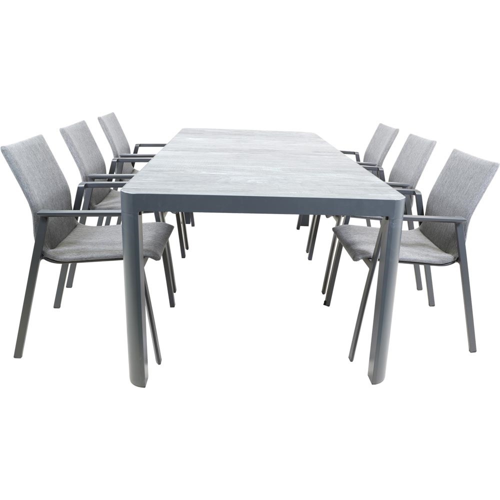 Lesli Living - Bistrostoel Fardau - Antraciet - 55,5x60x83cm