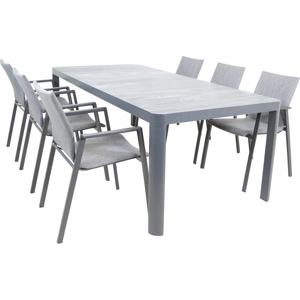 Lesli Living - Bistrostoel Fardau - Antraciet - 55,5x60x83cm