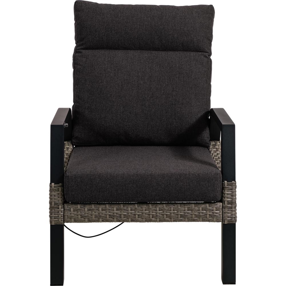 Lesli Living - Bistrostoel Treviso - Grijs - 74x83x94cm