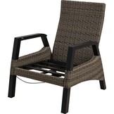 Lesli Living - Bistrostoel Treviso - Grijs - 74x83x94cm