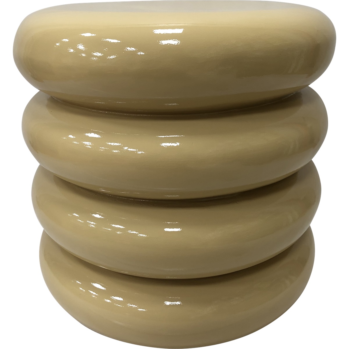 Lesli Living - Tuintafel Talum - Zwart - Ø40x40,5cm