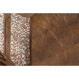 Lesli Living - Lantaarn Spot - Zwart - 15x14x22cm