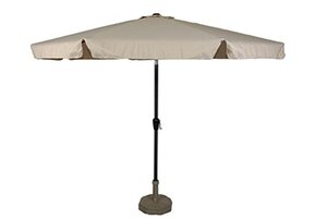 Lesli Living - Push-up parasol Libra - Beige - Ø300cm
