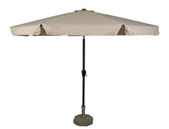 Lesli Living - Push-up parasol Libra - Beige - Ø300cm