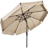 Lesli Living - Push-up parasol Libra - Beige - Ø300cm