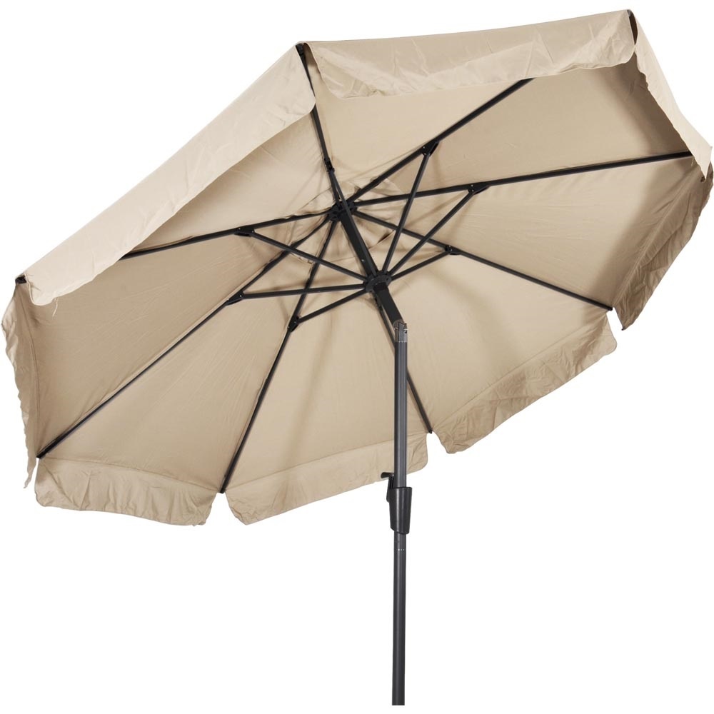 Lesli Living - Push-up parasol Libra - Beige - Ø300cm