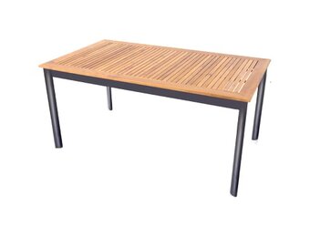 Lesli Living - Tuintafel Monza - Antraciet - 150x90x75,5cm