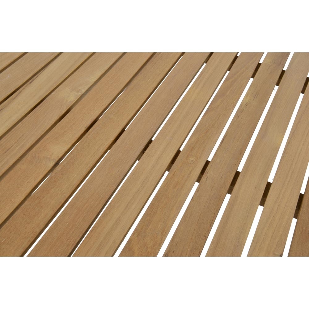 Lesli Living - Tuintafel Monza - Antraciet - 150x90x75,5cm