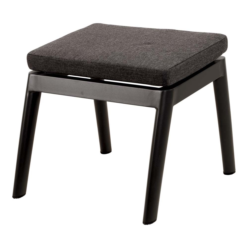 Lesli Living - Voetenbank Florence - Grijs - 52x55x38,5cm