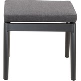 Lesli Living - Voetenbank Florence - Grijs - 52x55x38,5cm