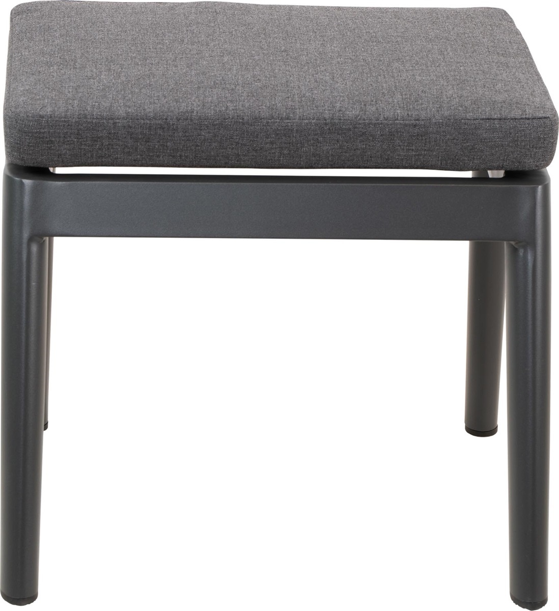 Lesli Living - Voetenbank Florence - Grijs - 52x55x38,5cm