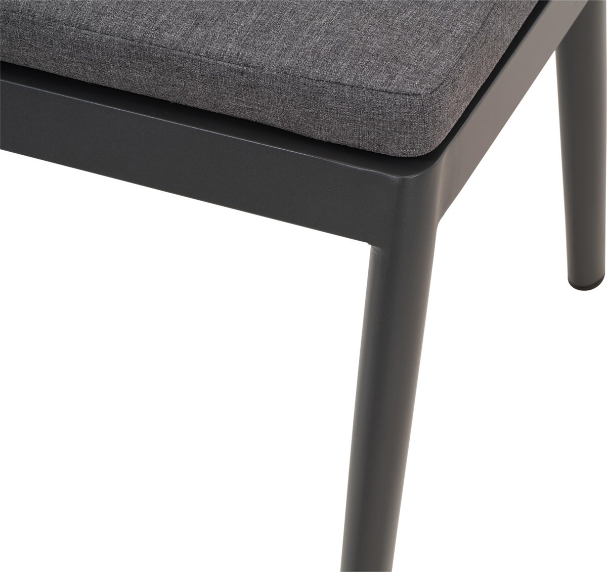 Lesli Living - Voetenbank Florence - Grijs - 52x55x38,5cm