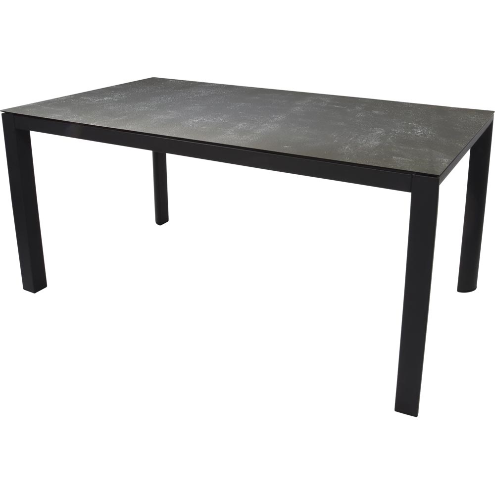 Lesli Living - Tuintafel Mojito - Antraciet - 160x90x74cm