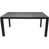 Lesli Living - Tuintafel Mojito - Antraciet - 160x90x74cm