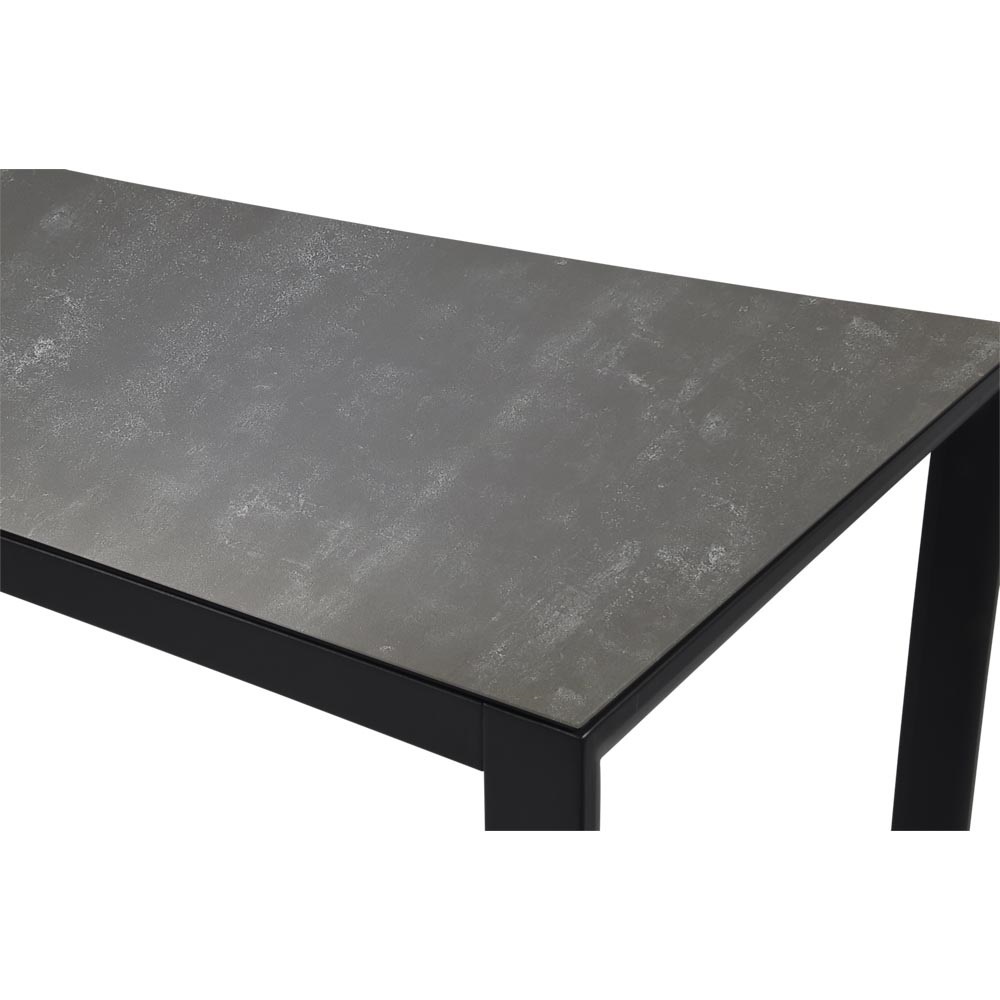 Lesli Living - Tuintafel Mojito - Antraciet - 160x90x74cm