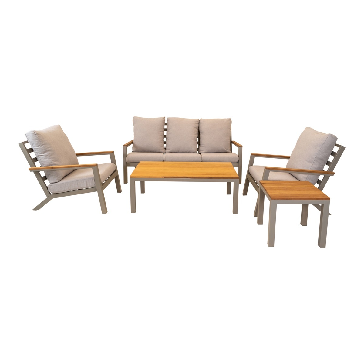 Lesli Living - Loungebank Donnan - Beige - 175x99x79cm