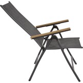 Lesli Living - Bistrostoel Arezzo - Antraciet - 57x69x103cm