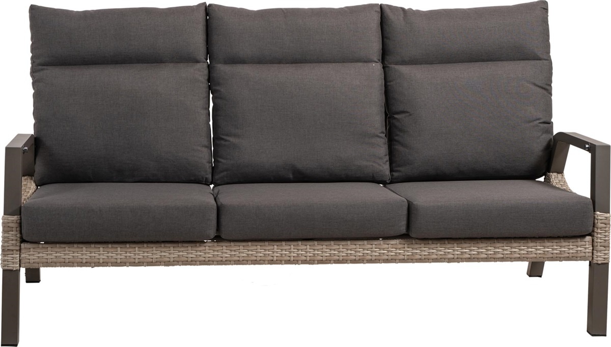 Lesli Living - Loveseat Treviso - Taupe - 194x83x94cm