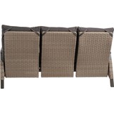 Lesli Living - Loveseat Treviso - Taupe - 194x83x94cm