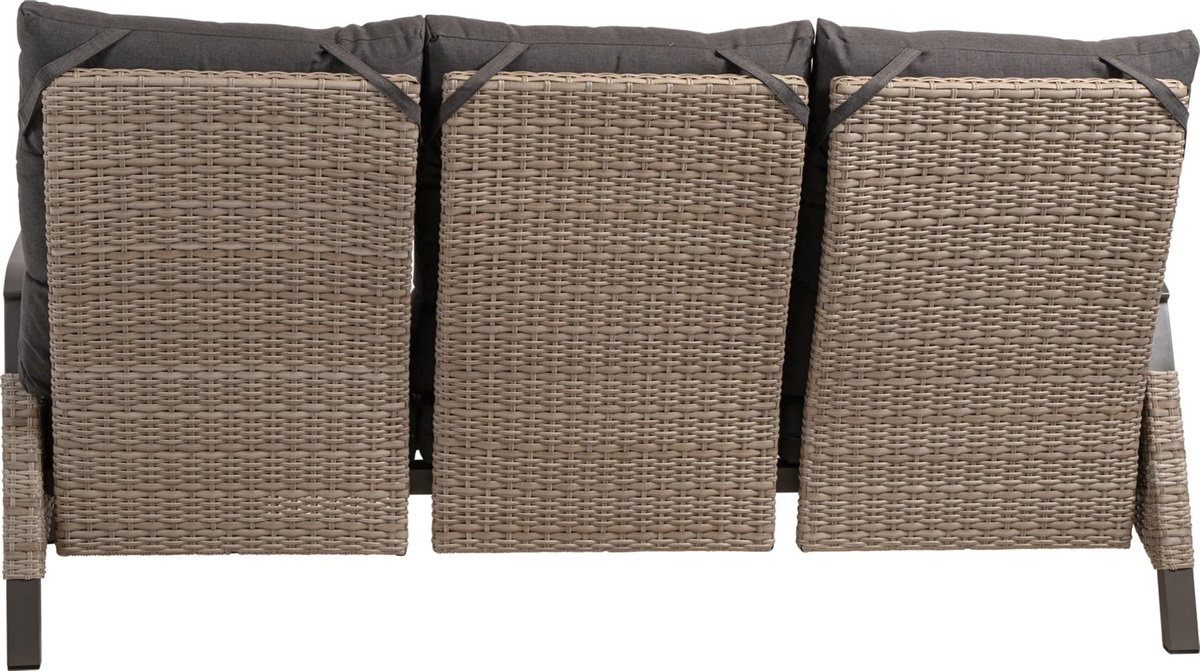 Lesli Living - Loveseat Treviso - Taupe - 194x83x94cm