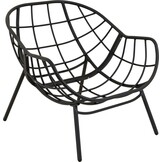 Lesli Living - Bistrostoel Cozy - Grijs - 97x101x93cm