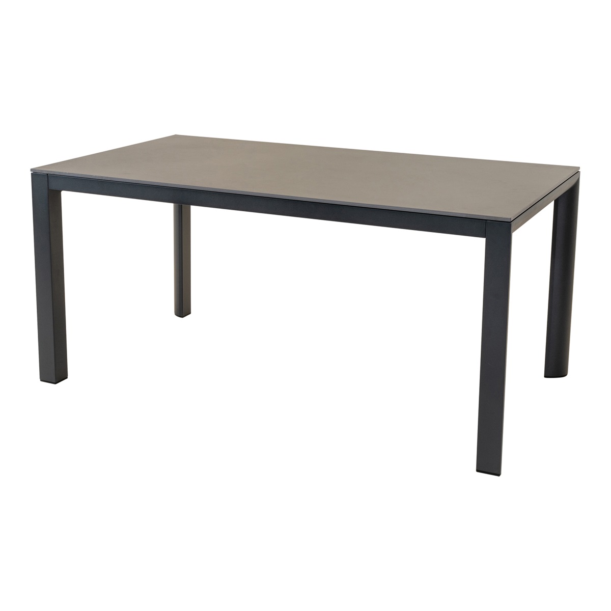 Lesli Living - Tuintafel Geneva - Grijs - 160x90cm