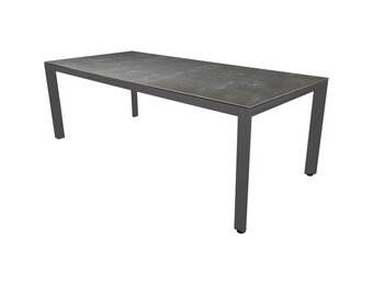 Lesli Living - Tuintafel Mojito - Antraciet - 220x100x74cm
