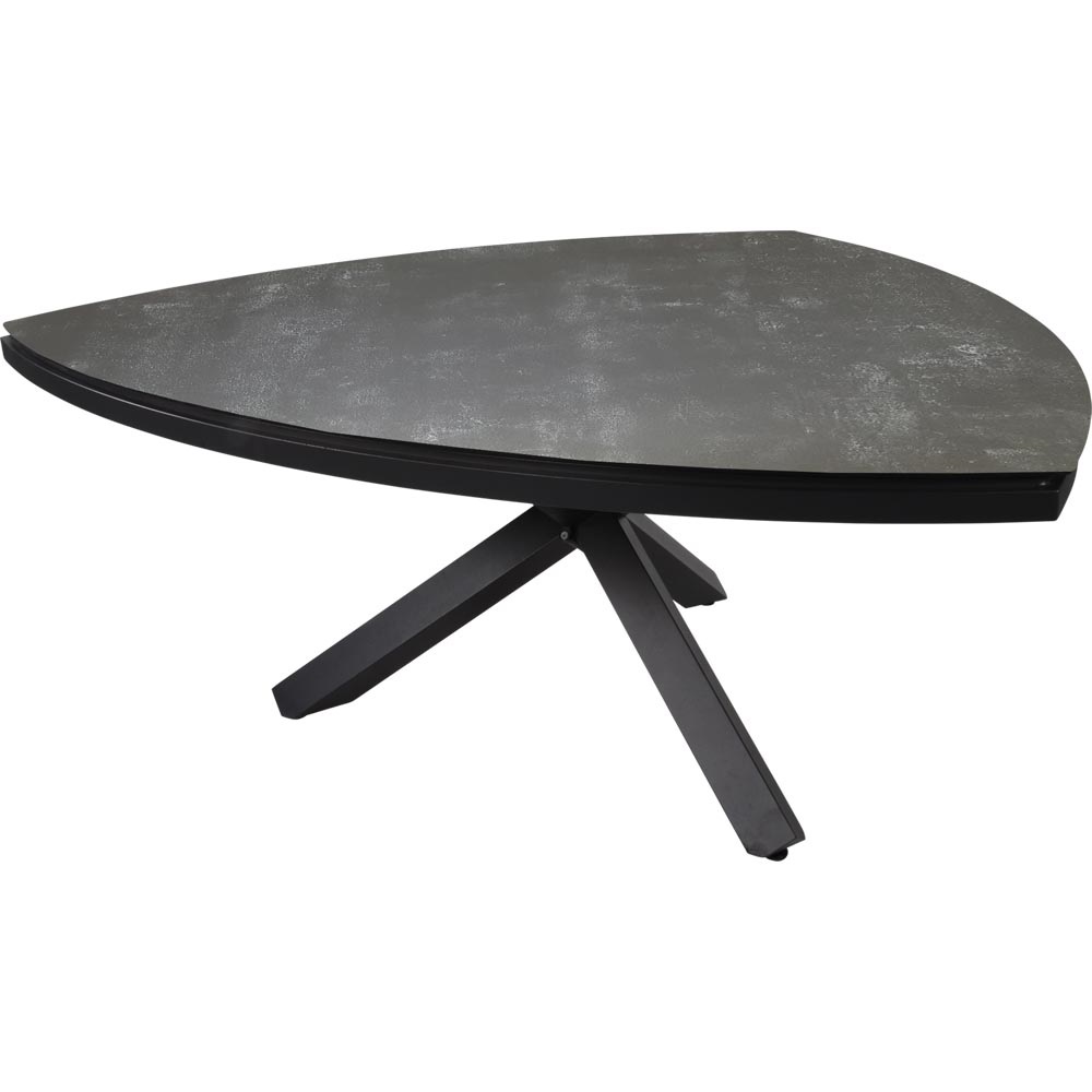 Lesli Living - Tuintafel Mojito - Antraciet - 170x170x74cm