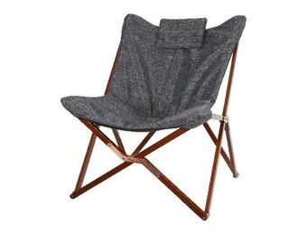 Lesli Living - Bistrostoel grijs - Zwart - 73x85x95cm