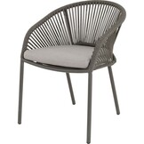 Lesli Living - Bistrostoel Hirado - Grijs - 56,5x60x74cm