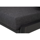 Lesli Living - Loungebank Florence - Antraciet - 200x85x94cm