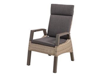 Lesli Living - Bistrostoel Treviso - Taupe - 61x78x106cm - Set van 2