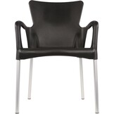 Lesli Living - Bistrostoel Bella - Zwart - 52x55x85cm