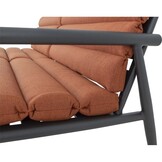Lesli Living - Loungebank Harper - Rood - 168x76x72cm