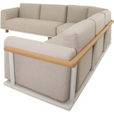 Lesli Living - Loungebank Mezio - Beige - 86x86x28cm
