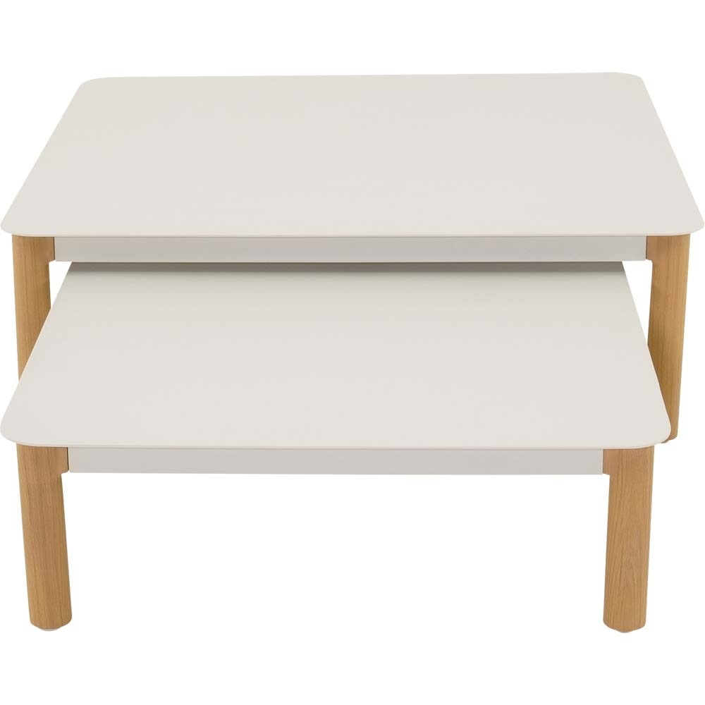Lesli Living - Loungebank Mezio - Beige - 86x86x28cm