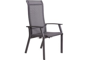 Lesli Living - Bistrostoel Mojito - Antraciet - 63x65x112cm