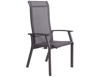 Lesli Living - Bistrostoel Mojito - Antraciet - 63x65x112cm