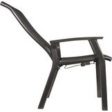 Lesli Living - Bistrostoel Mojito - Antraciet - 63x65x112cm