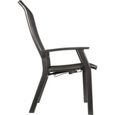 Lesli Living - Bistrostoel Mojito - Antraciet - 63x65x112cm