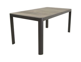 Lesli Living - Tuintafel Castilla - Antraciet - 160x90x74cm
