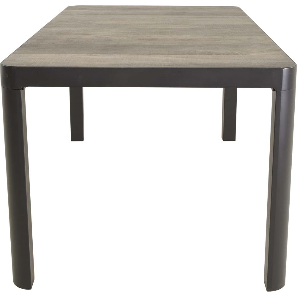 Lesli Living - Tuintafel Castilla - Antraciet - 160x90x74cm