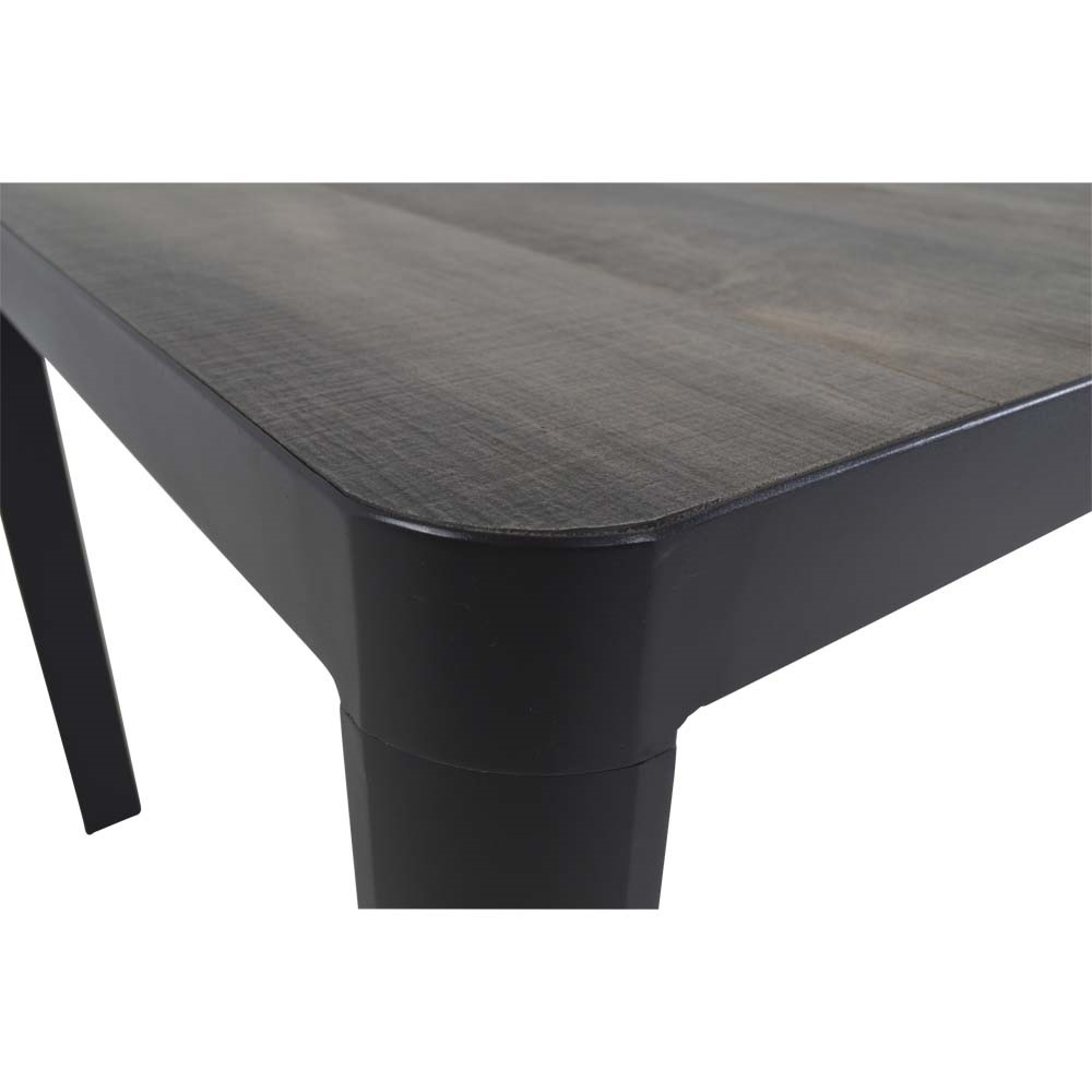 Lesli Living - Tuintafel Castilla - Antraciet - 160x90x74cm