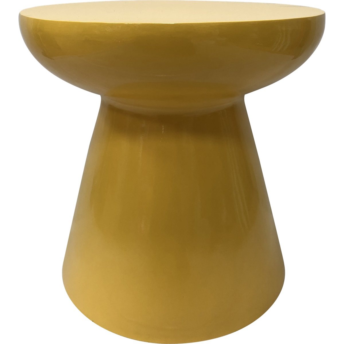 Lesli Living - Tuintafel Vei - Geel - Ø40x40cm