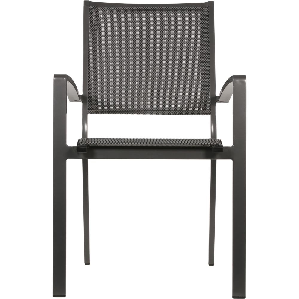 Lesli Living - Bistrostoel Mojito - Antraciet - 55x65x95cm