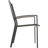 Lesli Living - Bistrostoel Mojito - Antraciet - 55x65x95cm