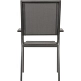 Lesli Living - Bistrostoel Mojito - Antraciet - 55x65x95cm